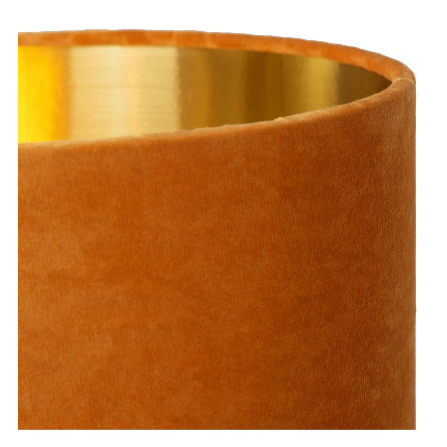 Lucide ESTERAD - Stojaca lampa - u00d8 34 cm - 1xE27 - Ocher Yellow