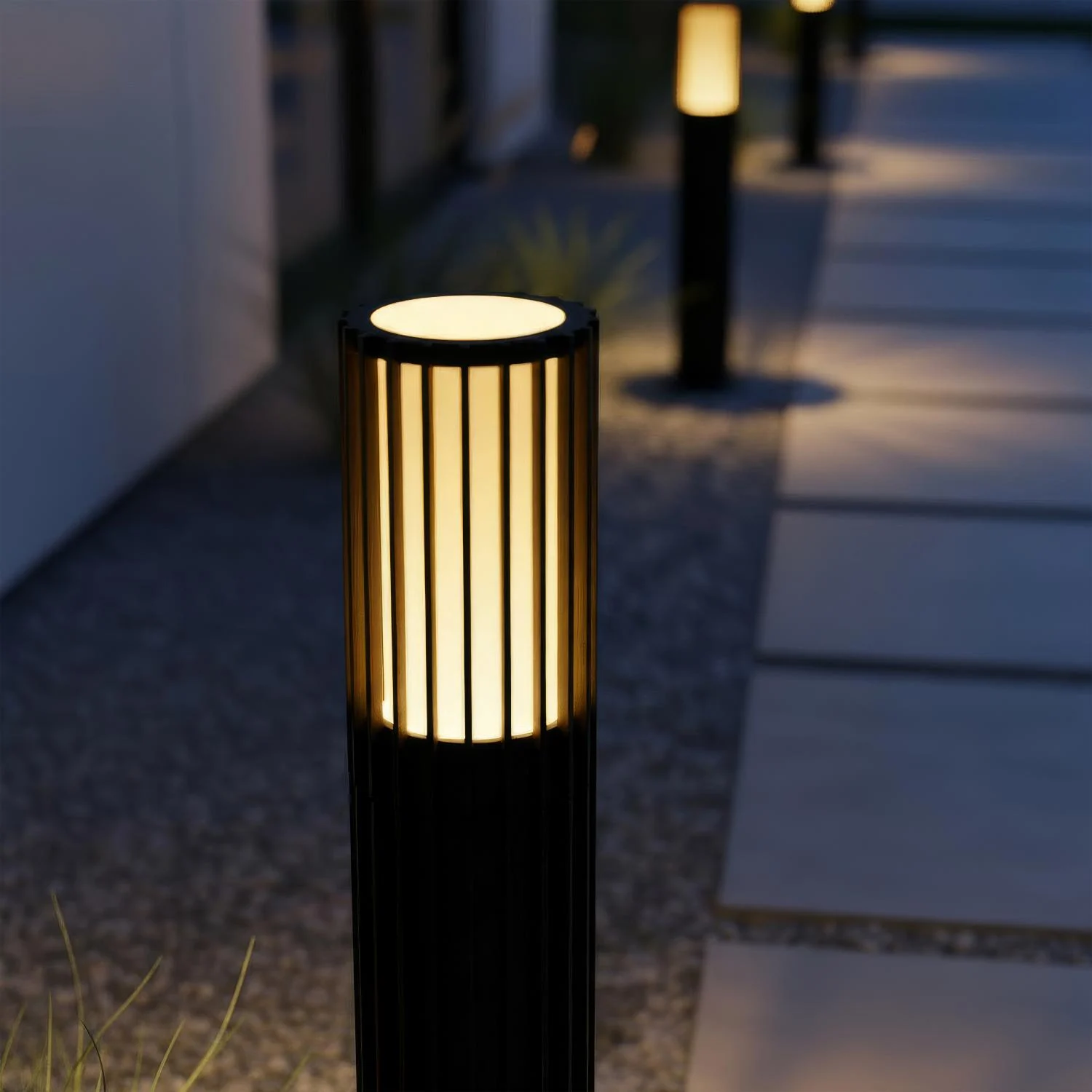Lucide TIMBALA - Lampa na stu013apiku - 1xGU10 - IP44 - u010cierna | Essential