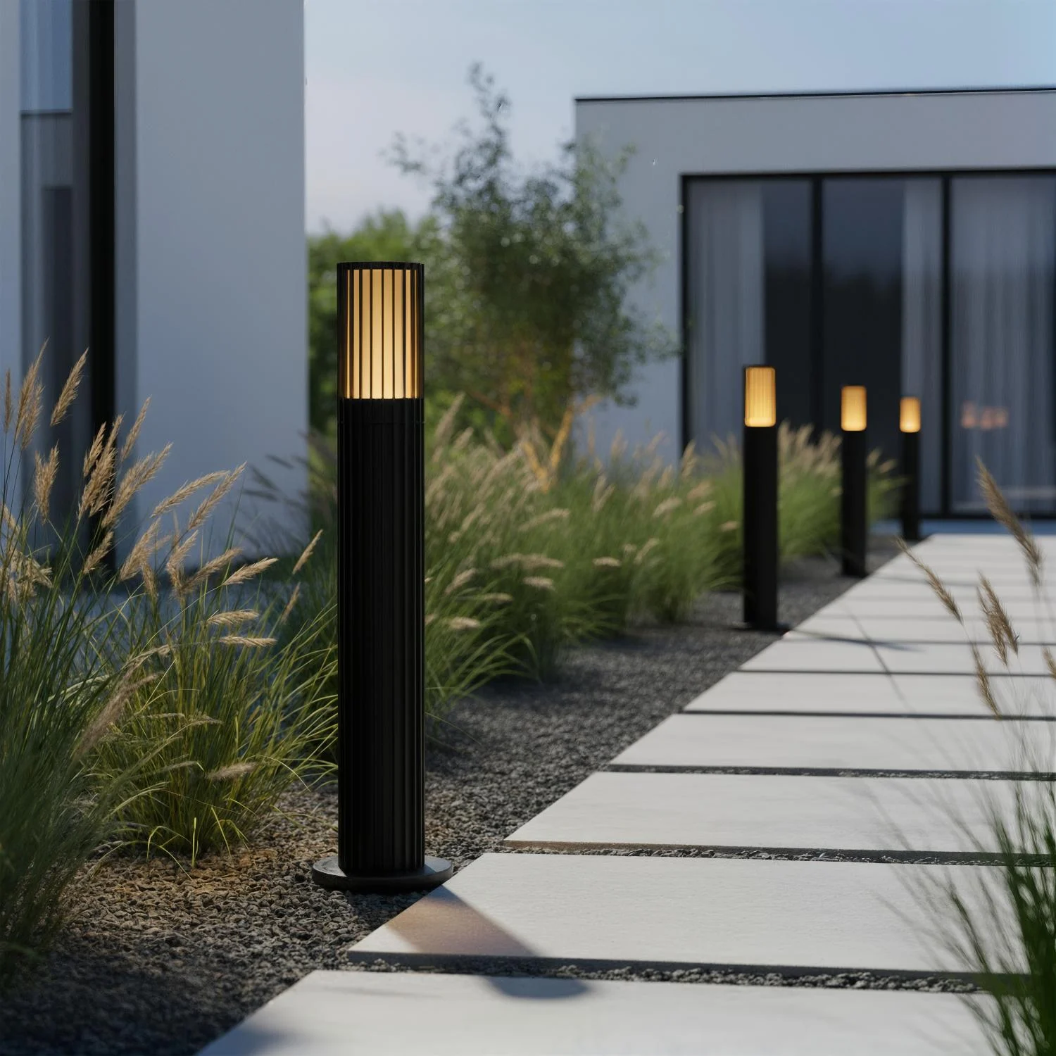 Lucide TIMBALA - Lampa na stu013apiku - 1xGU10 - IP44 - u010cierna | Essential