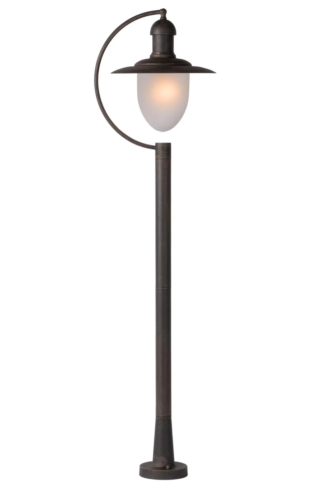 Lucide ARUBA - Lampovu00fd stu013ap - u00d8 25 cm - 1xE27 - IP44 - Rust Brown