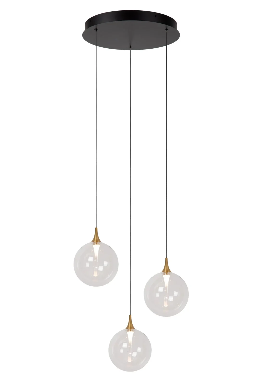 Lucide GISELA - zu00e1vesnu00e9 svetlo - u00d8 36 cm - LED tlmenu00e9 - 3x4,3W 2700K - priehu013eadnu00e9 | Pru00e9miovu00e9