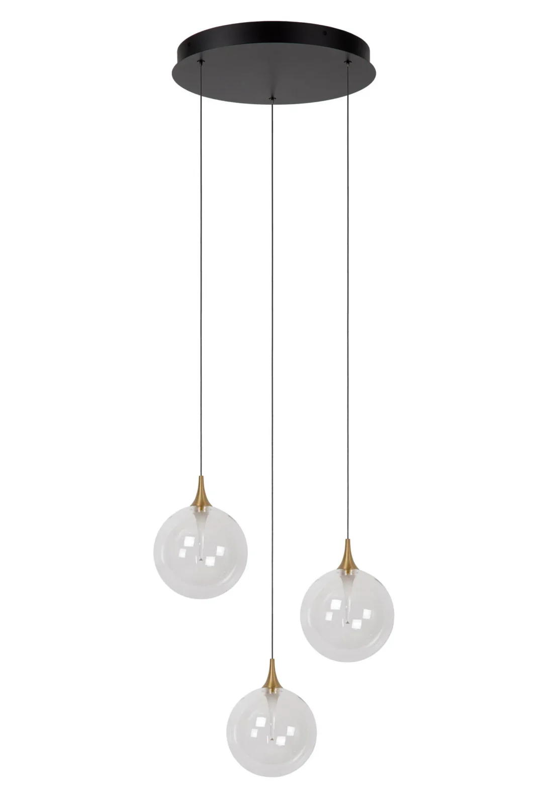 Lucide GISELA - zu00e1vesnu00e9 svetlo - u00d8 36 cm - LED tlmenu00e9 - 3x4,3W 2700K - priehu013eadnu00e9 | Pru00e9miovu00e9