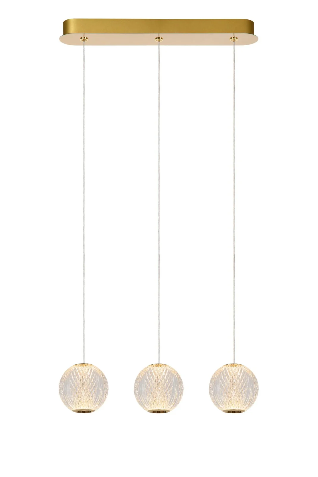 Lucide CINTRA - zu00e1vesnu00e9 svetlo - LED tlmenu00e9. - 3x4,7W 2700K - priehu013eadnu00e9 svetlo