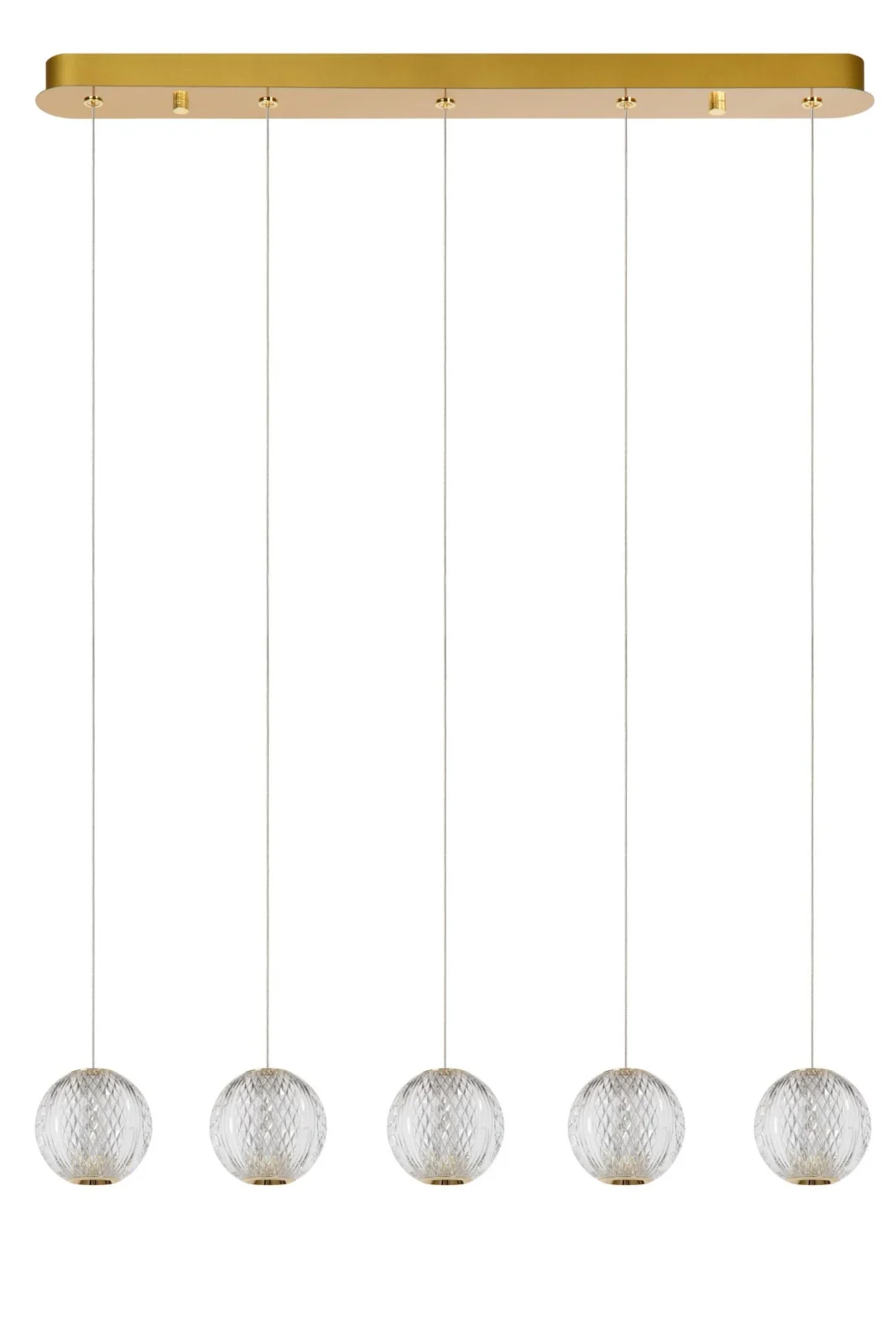Lucide CINTRA - zu00e1vesnu00e9 svetlo - LED tlmenu00e9. - 5x4,7W 2700K - priehu013eadnu00e9 svetlo