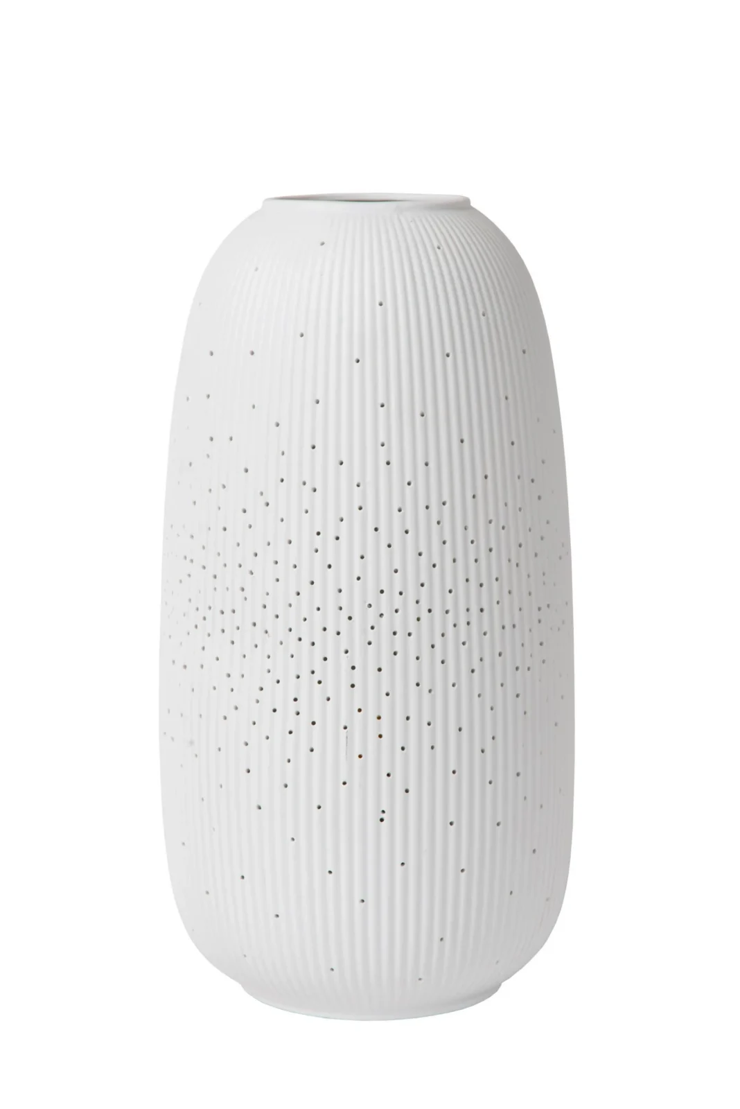 Lucide FLORES - Stolnu00e1 lampa - u00d8 17,5 cm - 1xE14 - biela