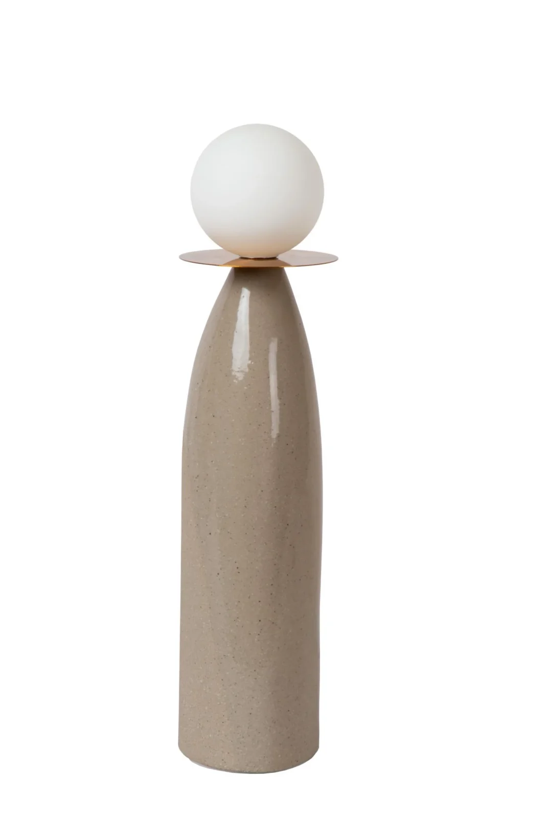 Lucide FIGARO - stolnu00e1 lampa - u00d8 12 cm - 1xG9 - sivu00e1