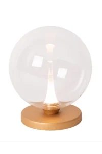 Lucide GISELA - Stolnu00e1 lampa - u00d8 16 cm - LED tlmenu00e1 - 1x5W 2700K - priehu013eadnu00e1 | Pru00e9miovu00e9