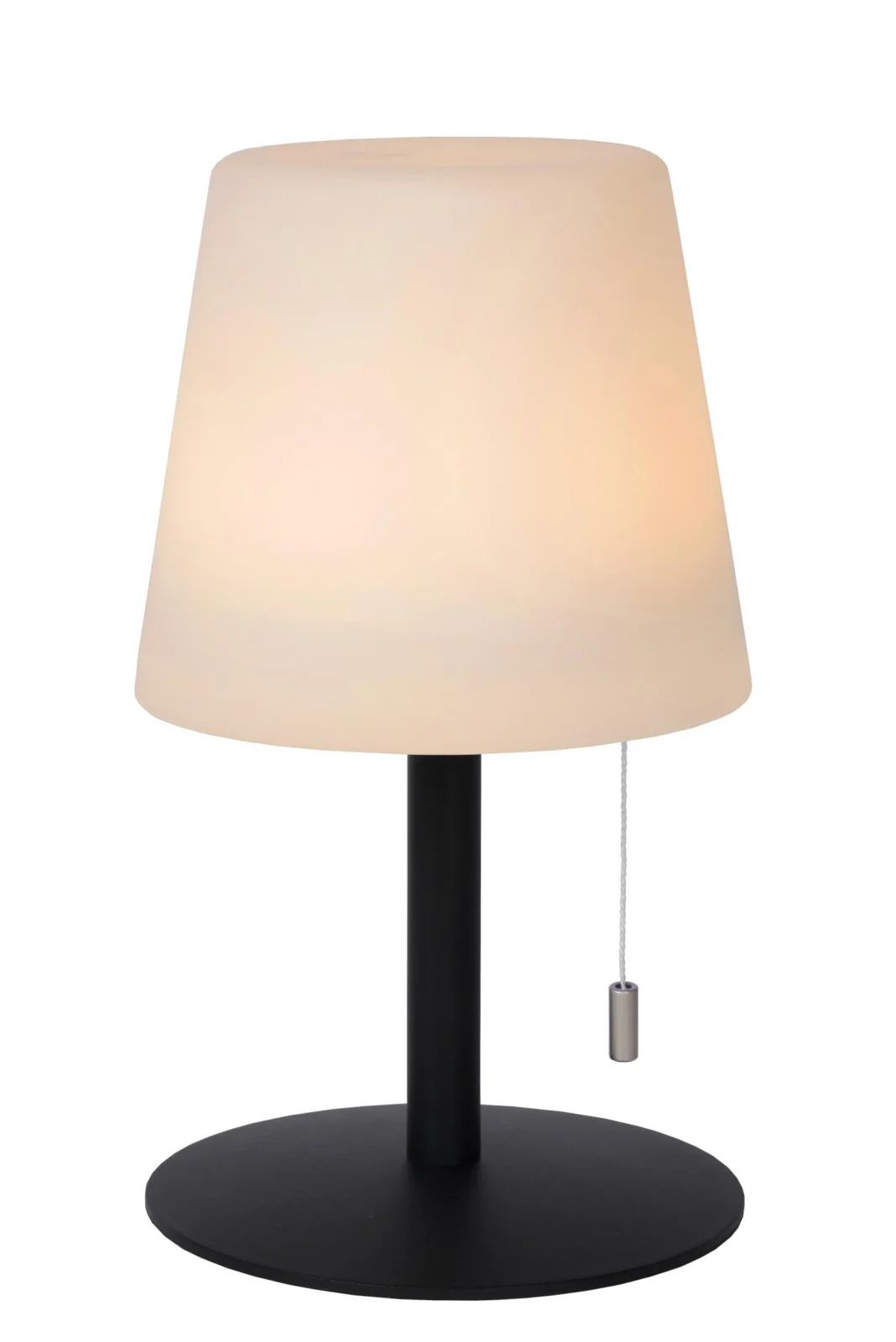 Lucide RIO - Nabu00edjateu013enu00e1 stolnu00e1 lampa do interiu00e9ru/exteriu00e9ru - Batu00e9riovu00fd balu00edk - u00d8 15,5 cm - LED tlmenu00e1 - 1x1,8W 3000K - IP44 - Rgb - Viacfarebnu00e1