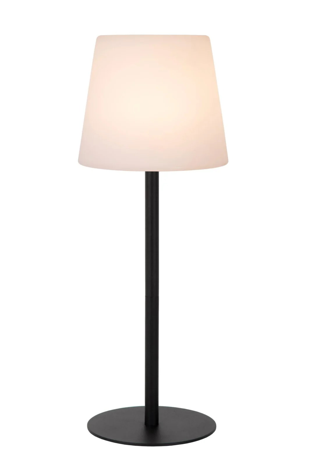 Lucide TYON - Nabu00edjateu013enu00e1 stolnu00e1 lampa vnu00fatornu00e1/vonkaju0161ia - batu00e9riovu00fd balu00edk - LED tlmenu00fd. - 1x2W 2700K - IP65 - u010dierna
