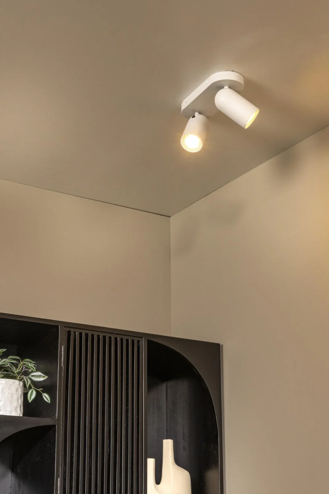 Lucide PUNCH - Stropnu00e9 reflektory - 2xGU10 - biela