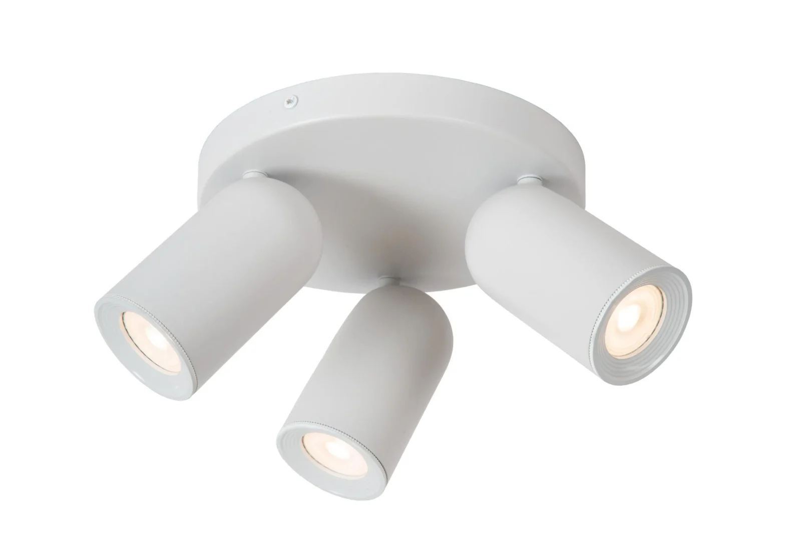 Lucide PUNCH - Stropnu00e9 reflektory - u00d8 21 cm - 3xGU10 - biela