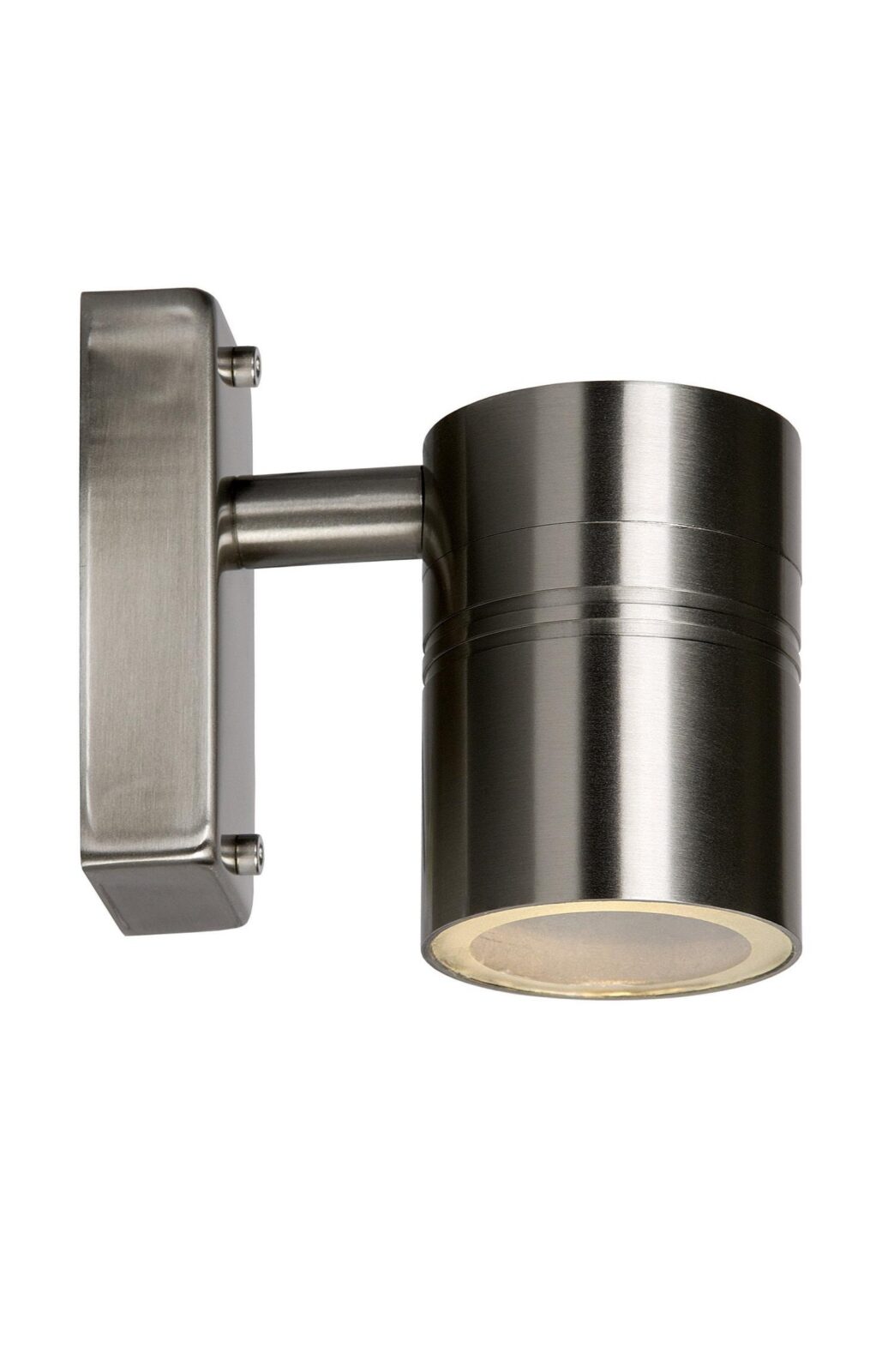 Lucide ARNE-LED - Nu00e1stennu00e9 reflektory / Nu00e1stennu00e9 svetlo Interiu00e9r/Vonkaju0161u00ed - u00d8 6,3 cm - LED - GU10 - 1x5W 2700K - IP44 - Satin Chrome