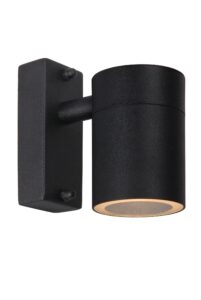 Lucide ARNE-LED - Nu00e1stennu00e9 reflektory / Nu00e1stennu00e9 svetlo Vnu00fatornu00e9/vonkaju0161ie - u00d8 6,3 cm - LED - GU10 - 1x5W 2700K - IP44 - u010dierna