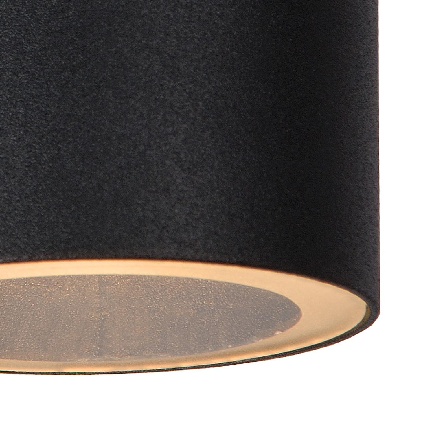 Lucide ARNE-LED - Nu00e1stennu00e9 reflektory / Nu00e1stennu00e9 svetlo Vnu00fatornu00e9/vonkaju0161ie - u00d8 6,3 cm - LED - GU10 - 1x5W 2700K - IP44 - u010dierna