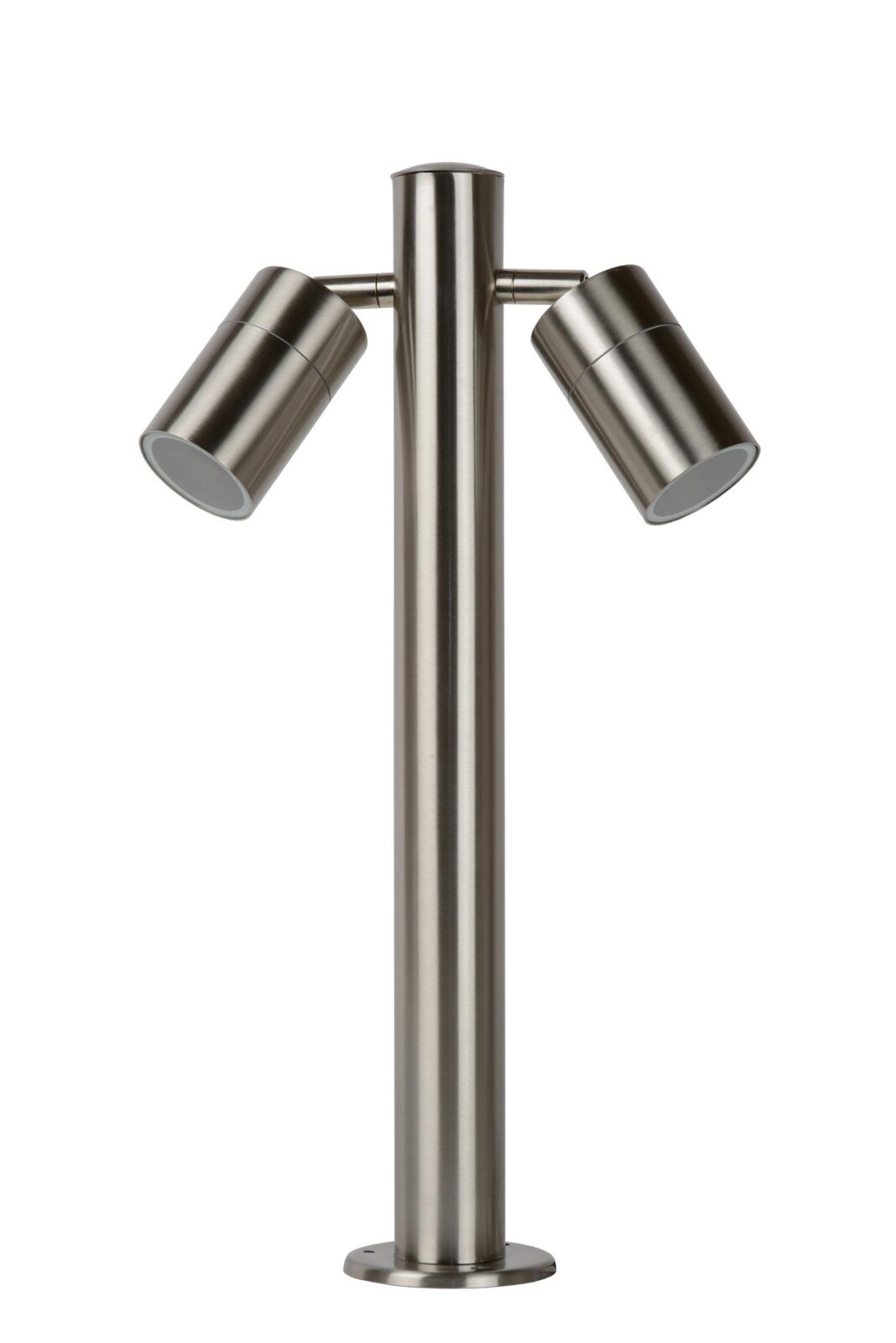 Lucide ARNE-LED - Stu013apikovu00e9 svetlo - u00d8 6,3 cm - LED - GU10 - 2x5W 2700K - IP44 - Satin Chrome