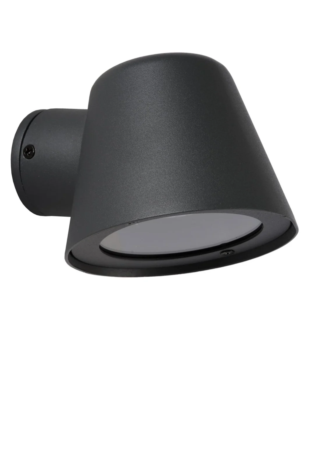 Lucide DINGO-LED - Nu00e1stennu00e9 svetlo vnu00fatornu00e9/vonkaju0161ie - LED tlmenu00e9. - GU10 - 1x5W 3000K - IP44 - Antracit