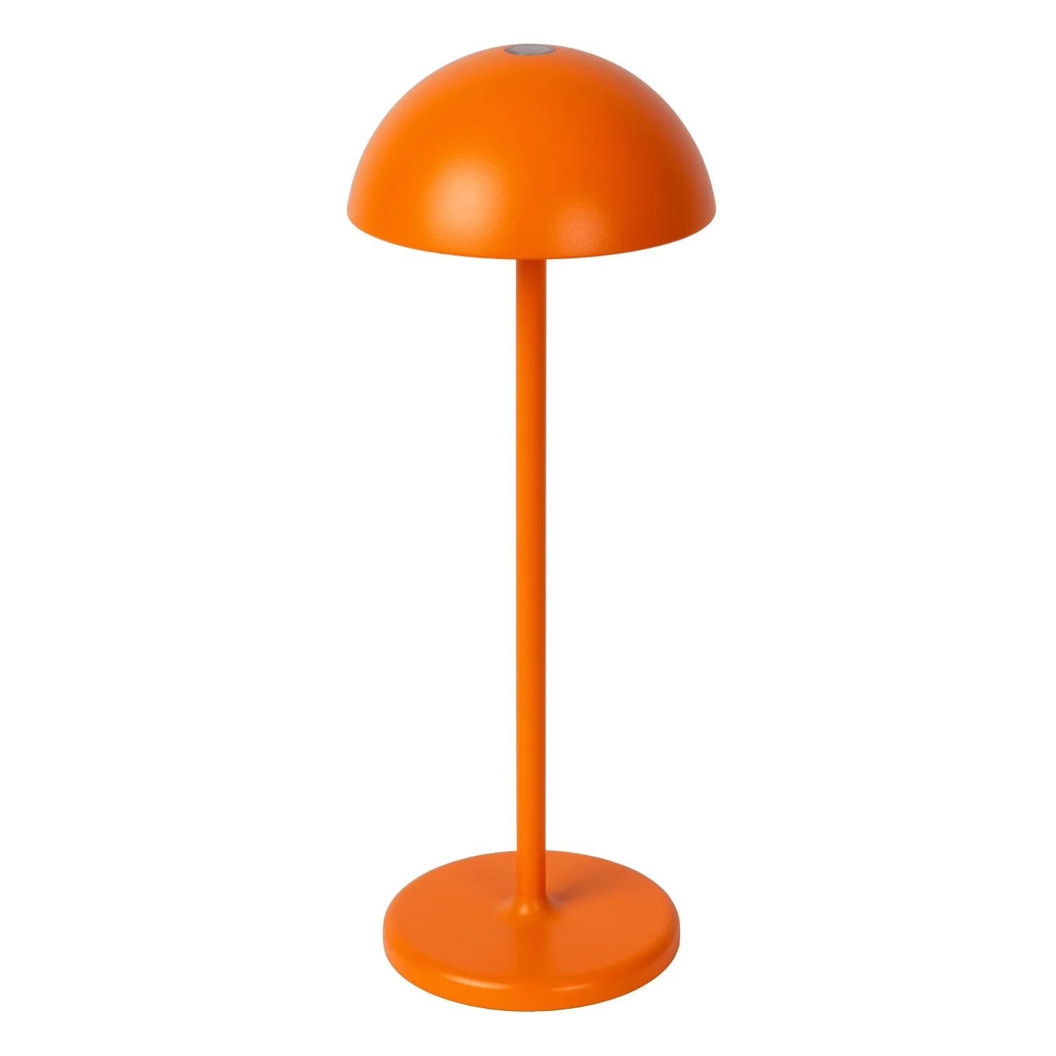 Lucide JOY - Nabu00edjateu013enu00e1 stolnu00e1 lampa do interiu00e9ru/exteriu00e9ru - batu00e9riovu00fd balu00edk - u00d8 12 cm - LED tlmenu00e1 - 1x1,5W 3000K - IP54 - oranu017eovu00e1