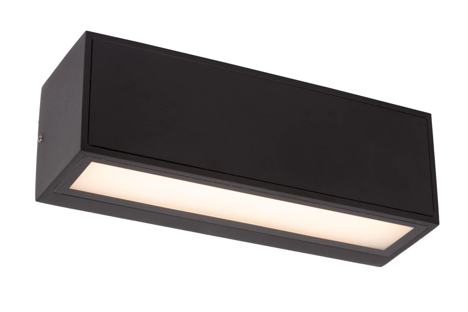 Lucide SUTTON - Nu00e1stennu00e9 svetlo vnu00fatornu00e9/vonkaju0161ie - solu00e1rne - LED - 1x1,5W 2700K/3000K - IP54 - dennu00fd/nou010dnu00fd senzor - u010dierny