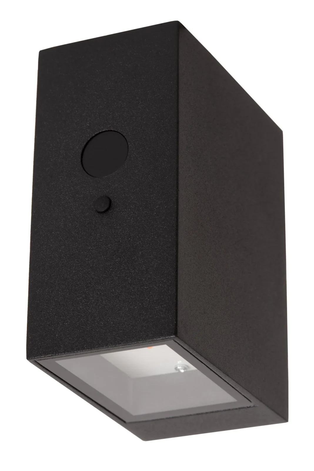 Lucide BOLTON - Nu00e1stennu00e9 svetlo vnu00fatornu00e9/vonkaju0161ie - solu00e1rne - LED tlmenu00e9. - 1x1W 3000K - IP54 - senzor pohybu a du0148a/noci - u010dierny