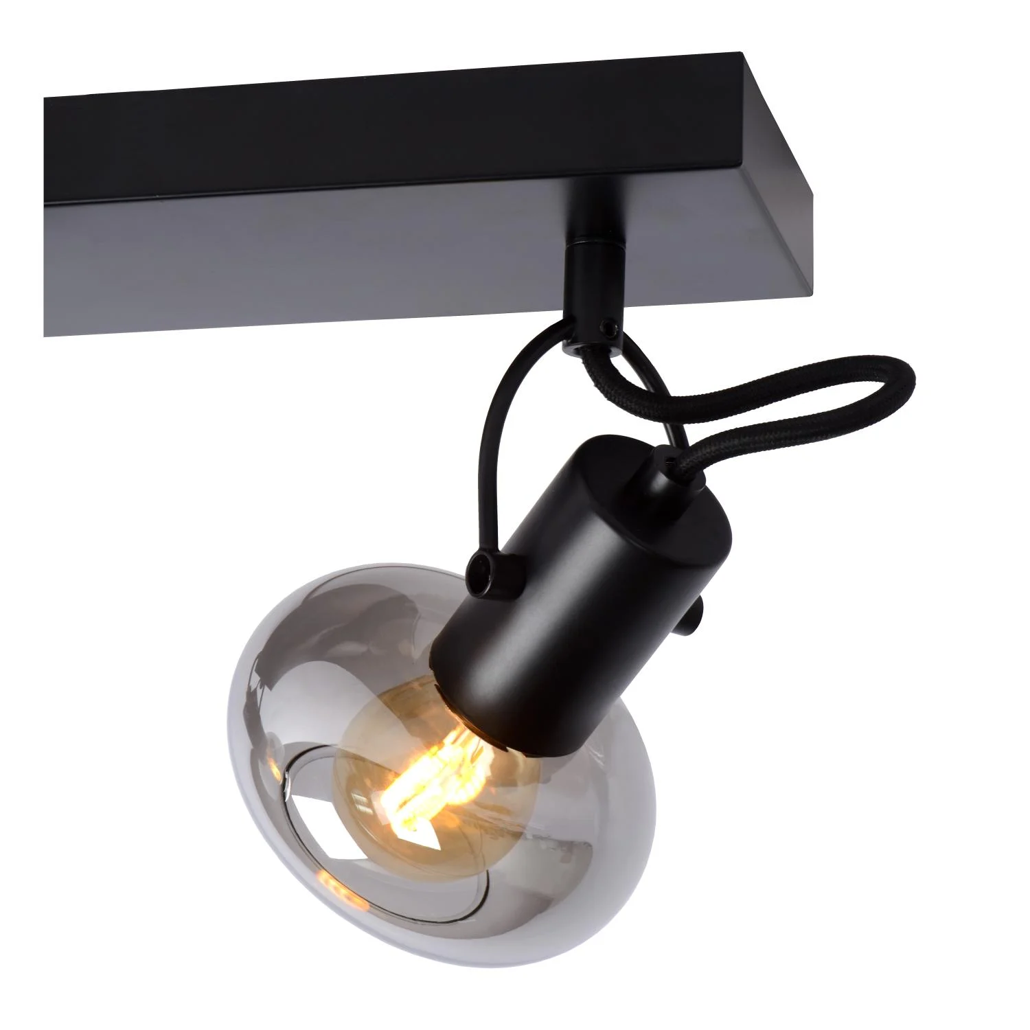 Lucide MADEE - Stropnu00e9 reflektory - 2xE14 - u010cierne