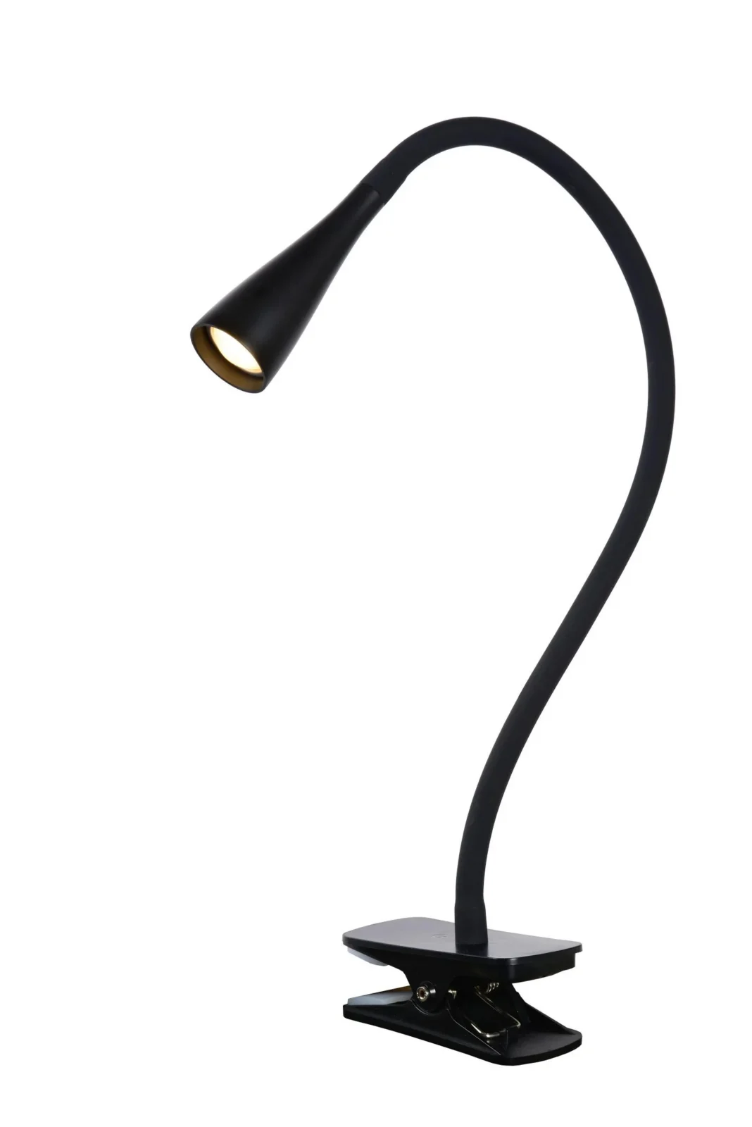 Lucide ZOZY - svorkovu00e1 lampa - LED 3 StepDim - 1x4W 3000K - u010dierna