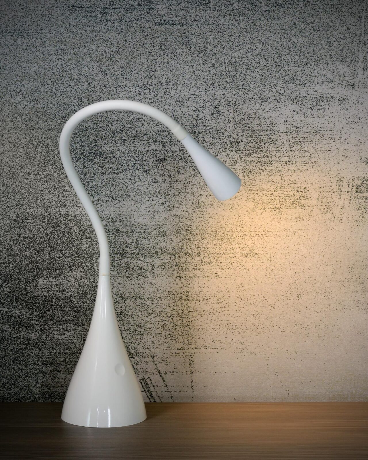 Lucide ZOZY - Stolnu00e1 lampa - LED tlmenu00e1. - 1x4W 3000K - biela