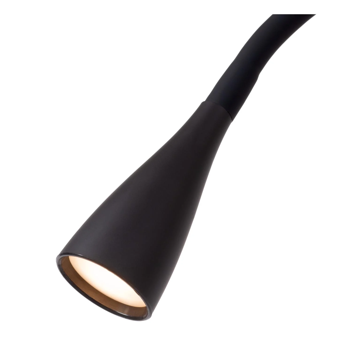 Lucide ZOZY - Lampa na u010du00edtanie - LED 3 StepDim - 1x4W 3000K - u010dierna