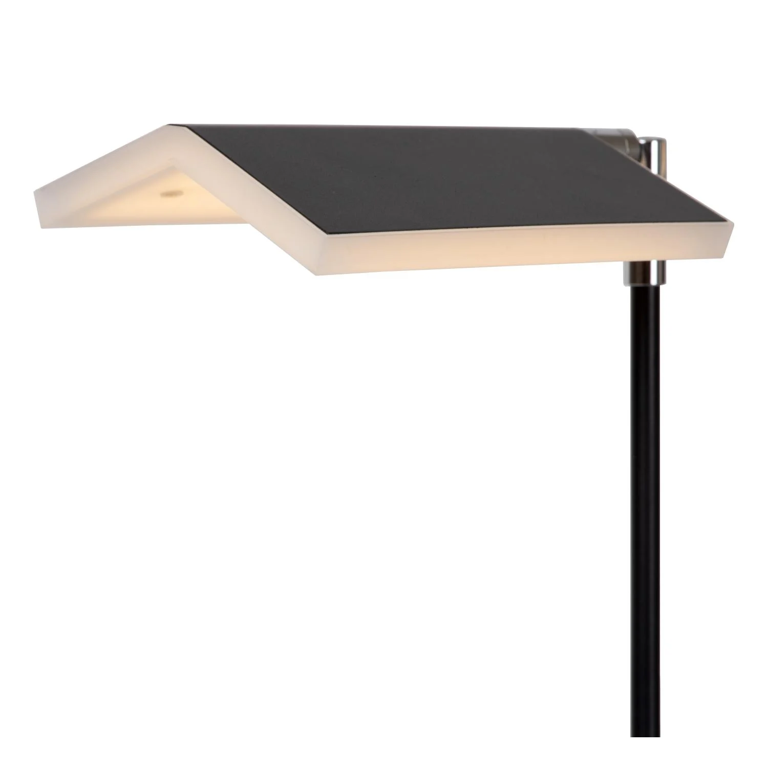 Lucide AARON - Podlahovu00e1 u010du00edtacia lampa - LED tlmenu00e1. - CCT - 1x12W 2700K/4000K - u010dierna