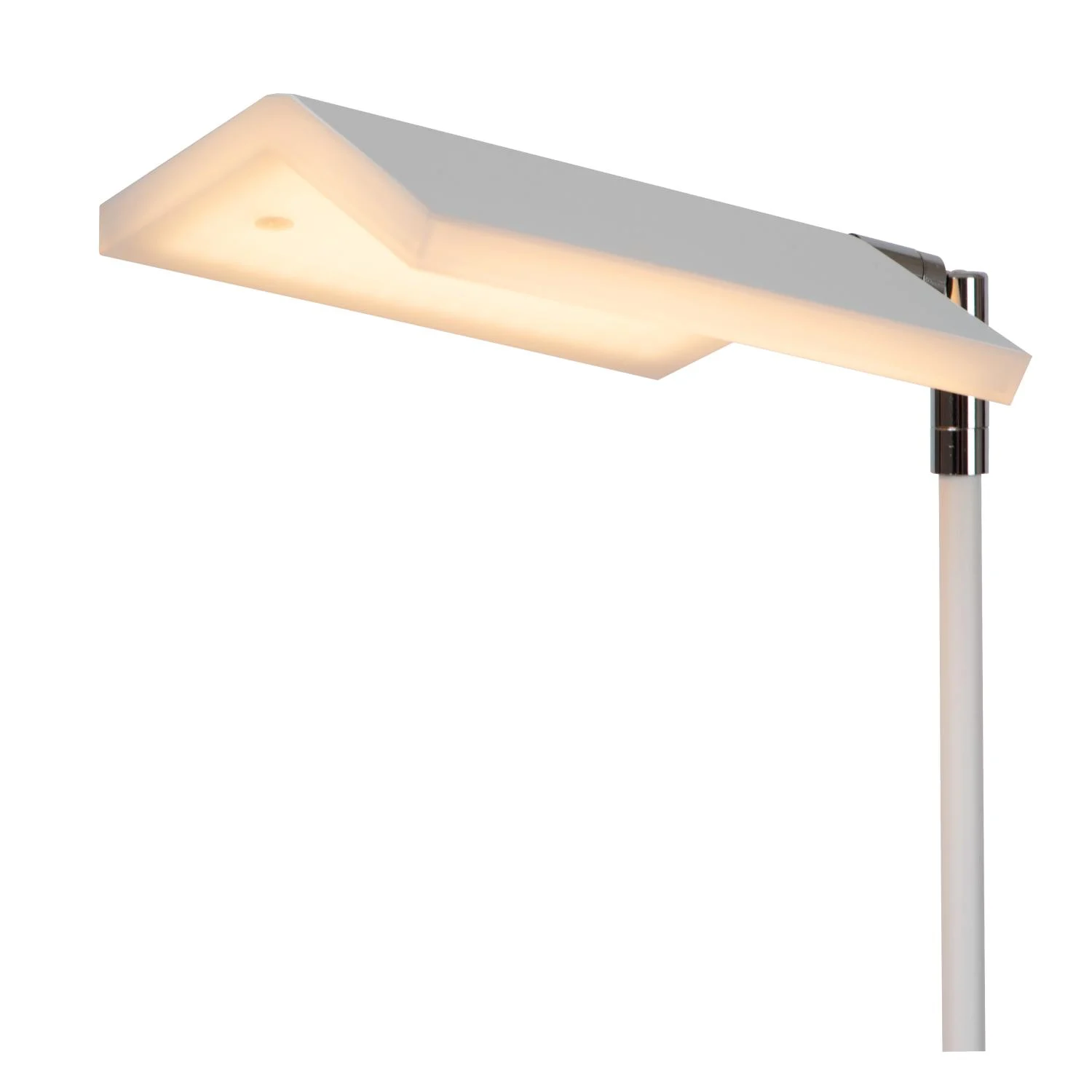 Lucide AARON - Podlahovu00e1 u010du00edtacia lampa - LED tlmenu00e1 - CCT - 1x12W 2700K/4000K - biela