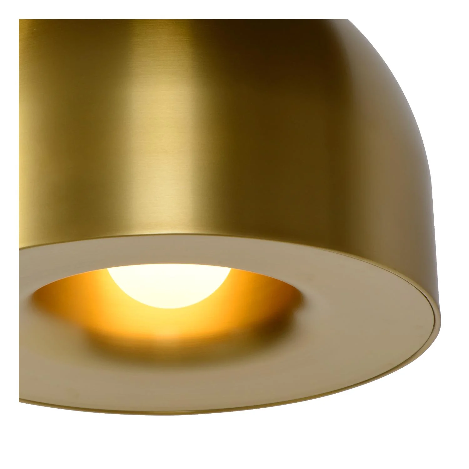 Lucide AKRON - zu00e1vesnu00e9 svetlo - u00d8 50 cm - 1xE27 - Matt Gold / Brass | Pru00e9miovu00e9