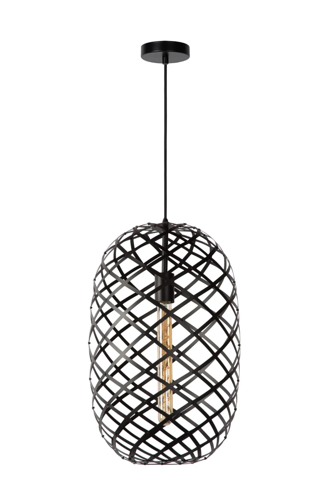 Lucide WOLFRAM - zu00e1vesnu00e9 svetlo - u00d8 32 cm - 1xE27 - u010dierne