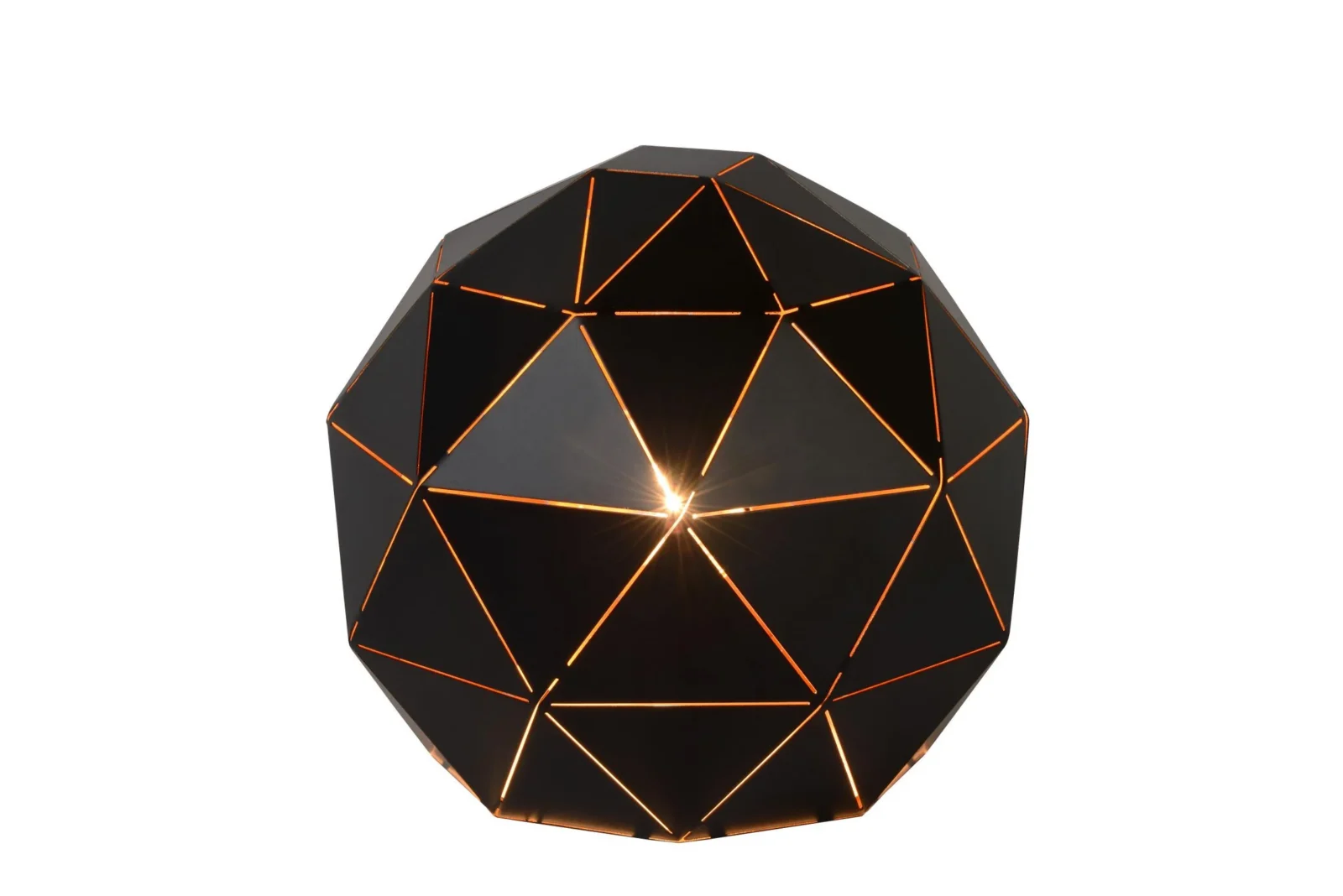 Lucide OTONA - stolnu00e1 lampa - u00d8 25 cm - 1xE27 - u010dierna