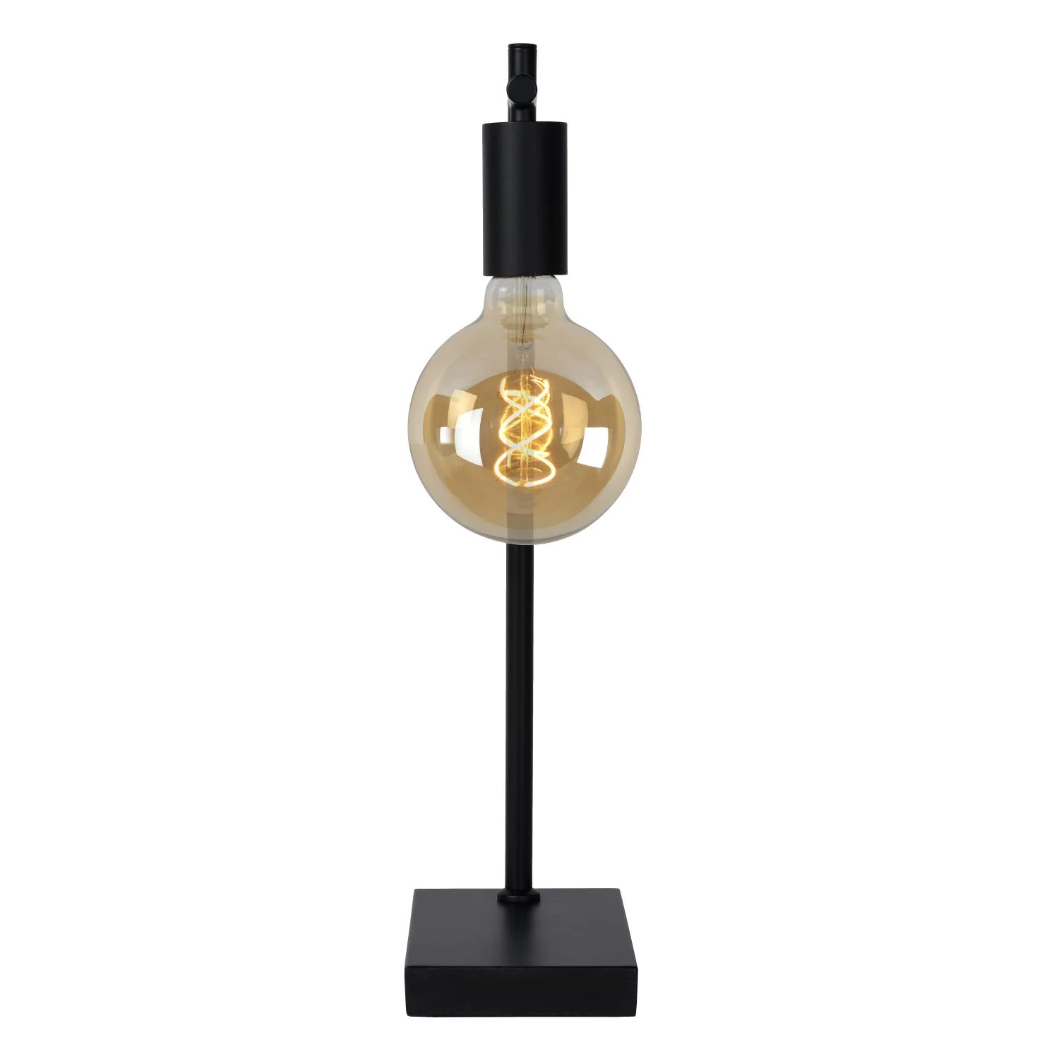 Lucide LEANNE - Stolnu00e1 lampa - 1xE27 - u010cierna