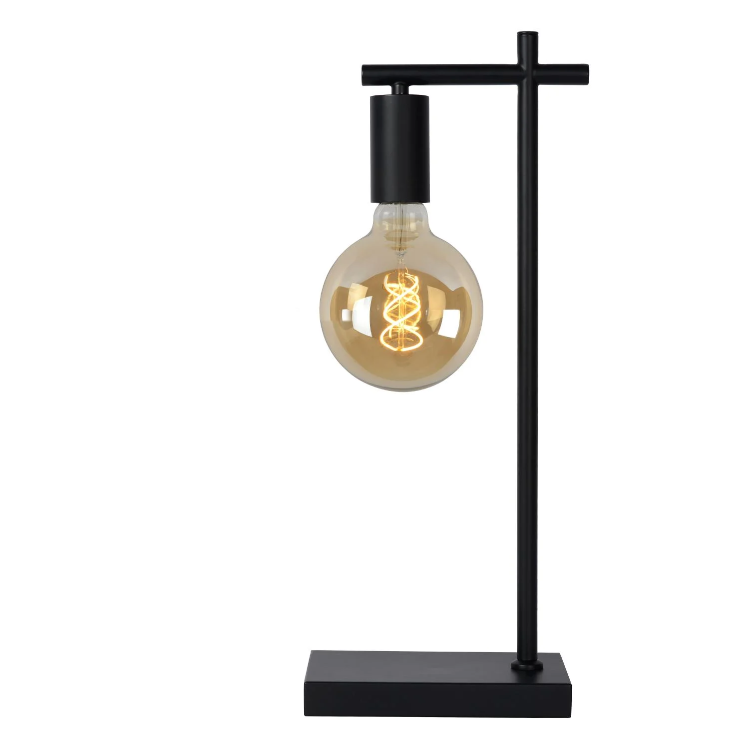 Lucide LEANNE - Stolnu00e1 lampa - 1xE27 - u010cierna