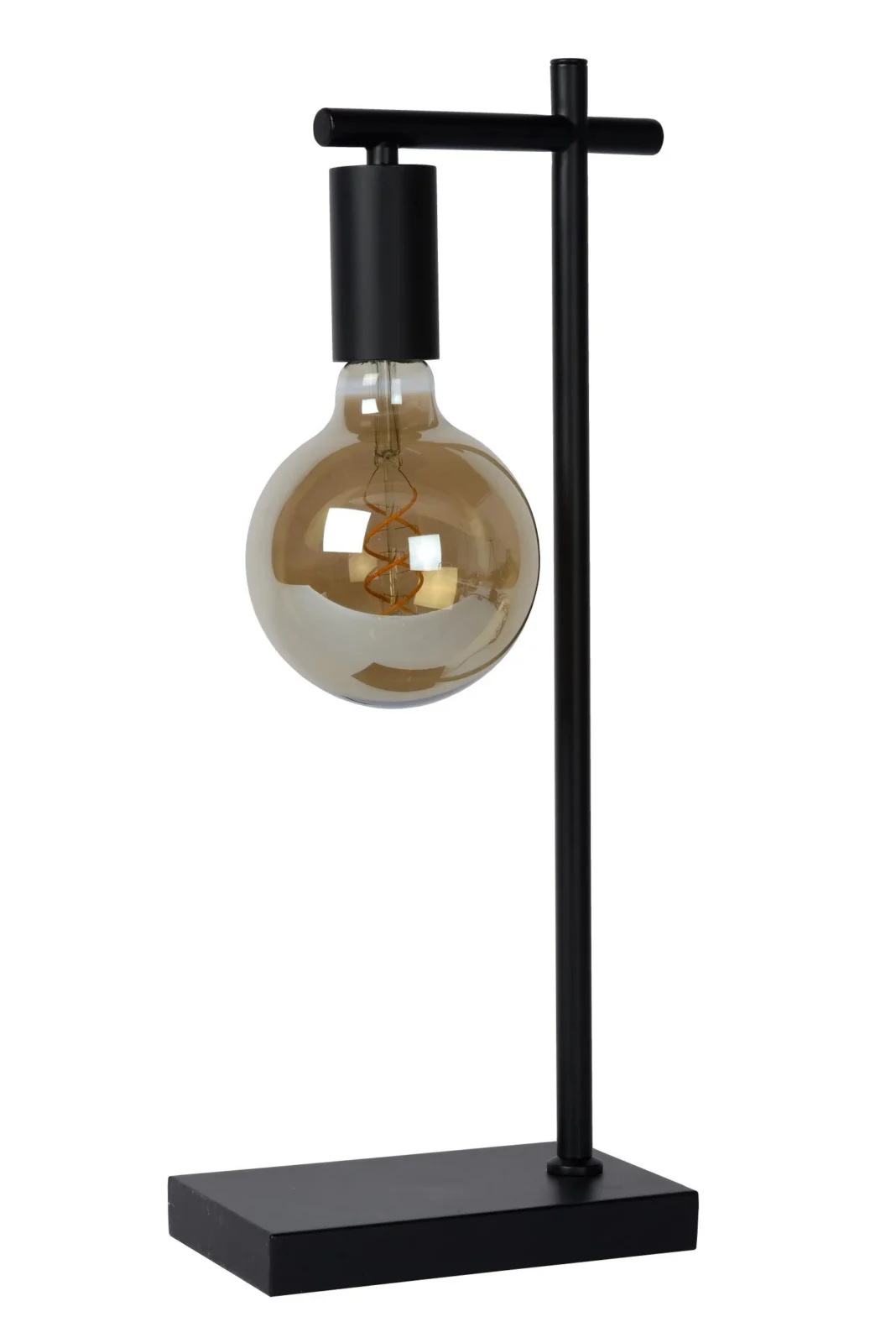 Lucide LEANNE - Stolnu00e1 lampa - 1xE27 - u010cierna