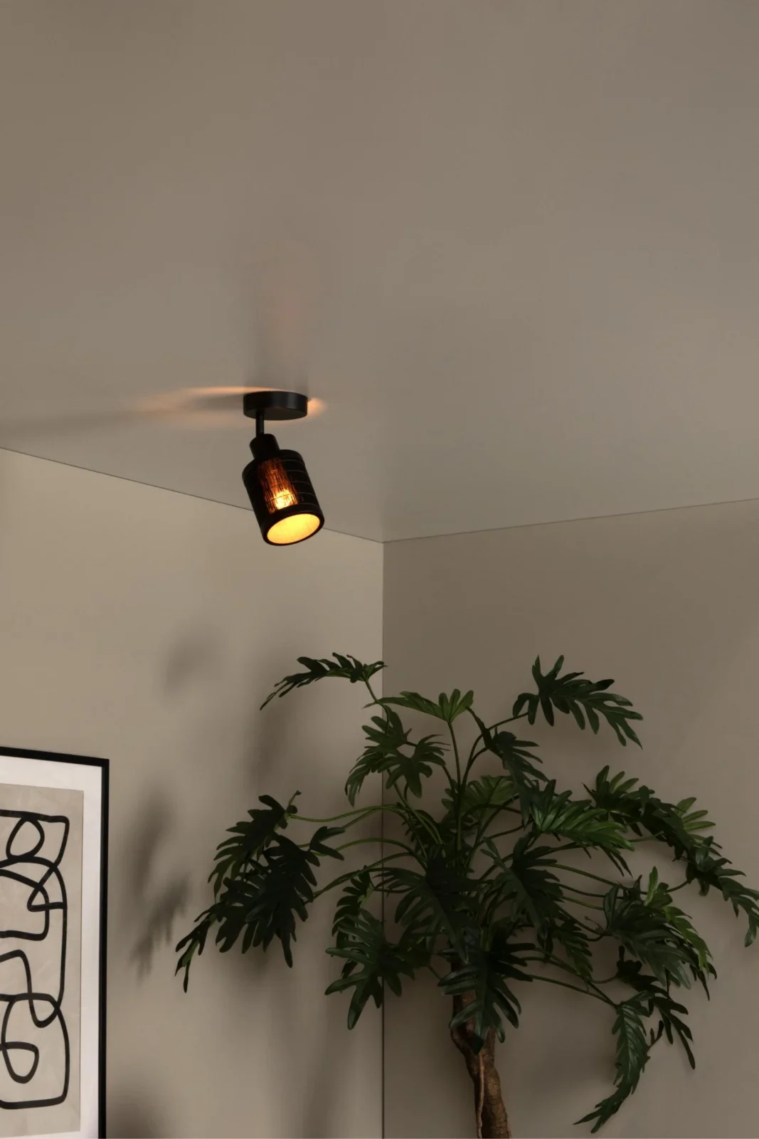 Lucide TAGALOG - Stropnu00e9 reflektory - u00d8 10 cm - 1xE27 - u010dierne