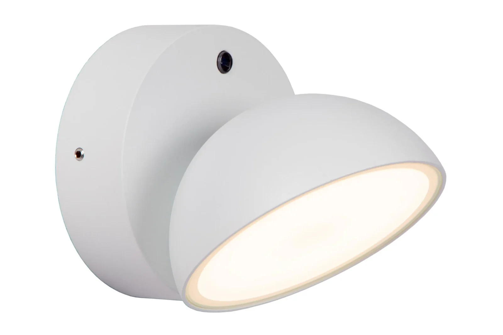 Lucide FINN - Nu00e1stennu00e9 svetlo vnu00fatornu00e9/vonkaju0161ie - LED - 1x12W 3000K - IP54 - Senzor du0148a/noci - biely
