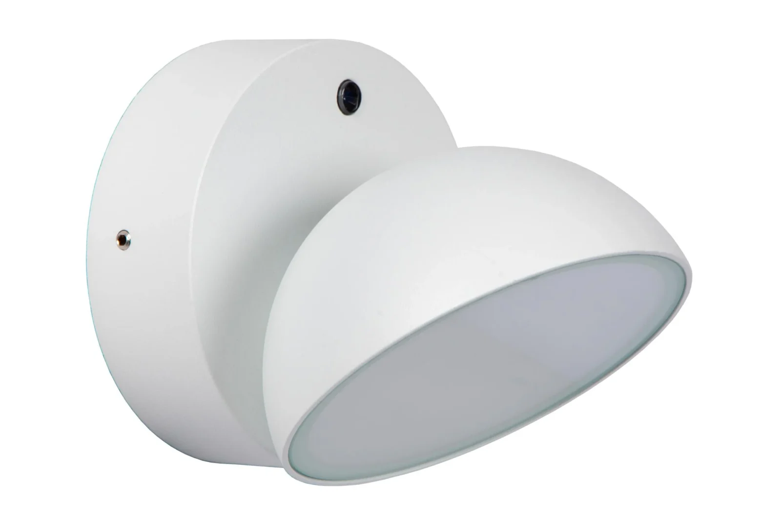 Lucide FINN - Nu00e1stennu00e9 svetlo vnu00fatornu00e9/vonkaju0161ie - LED - 1x12W 3000K - IP54 - Senzor du0148a/noci - biely