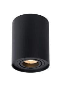 Lucide TUBE - stropnu00e9 reflektory - u00d8 9,6 cm - 1xGU10 - u010dierna