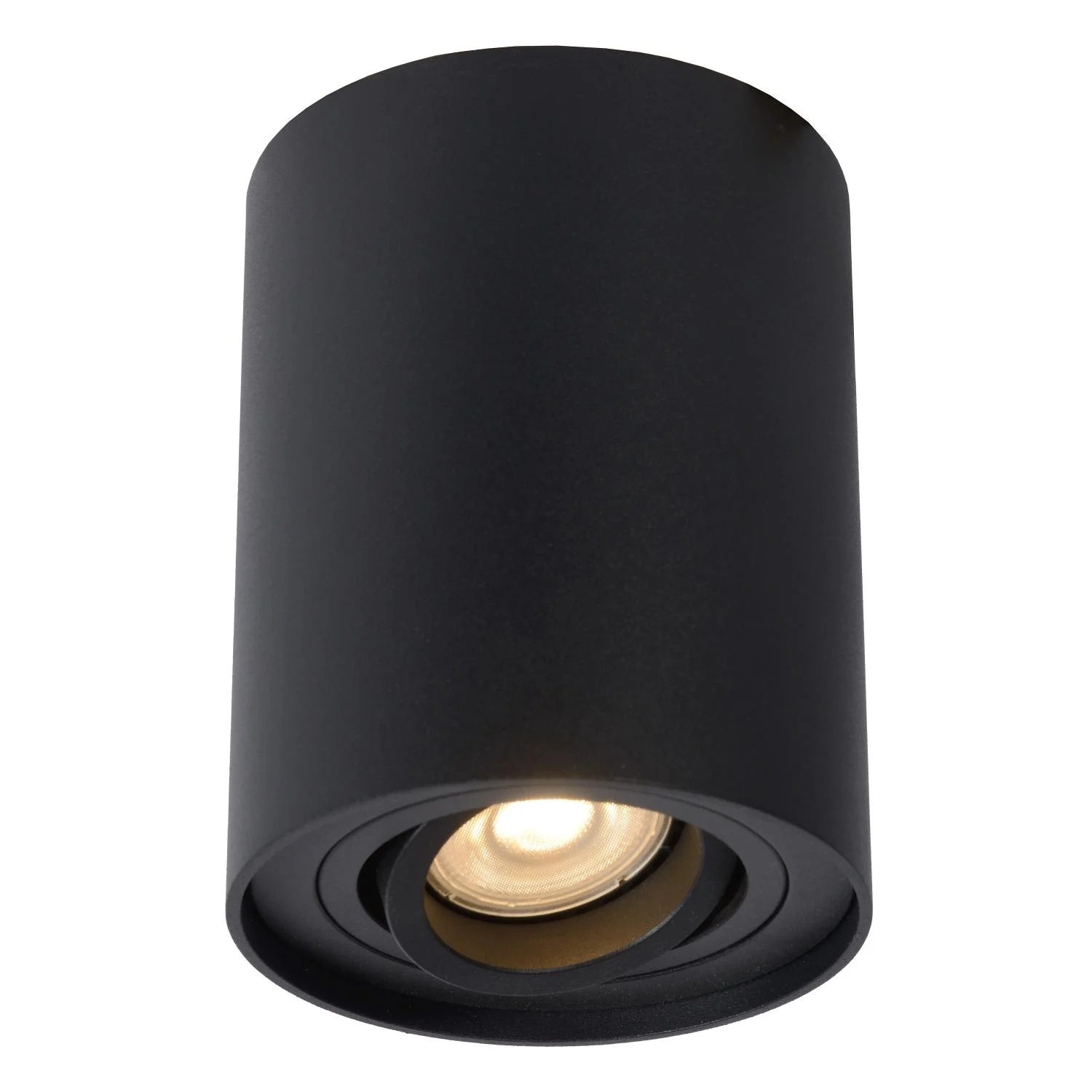 Lucide TUBE - stropnu00e9 reflektory - u00d8 9,6 cm - 1xGU10 - u010dierna