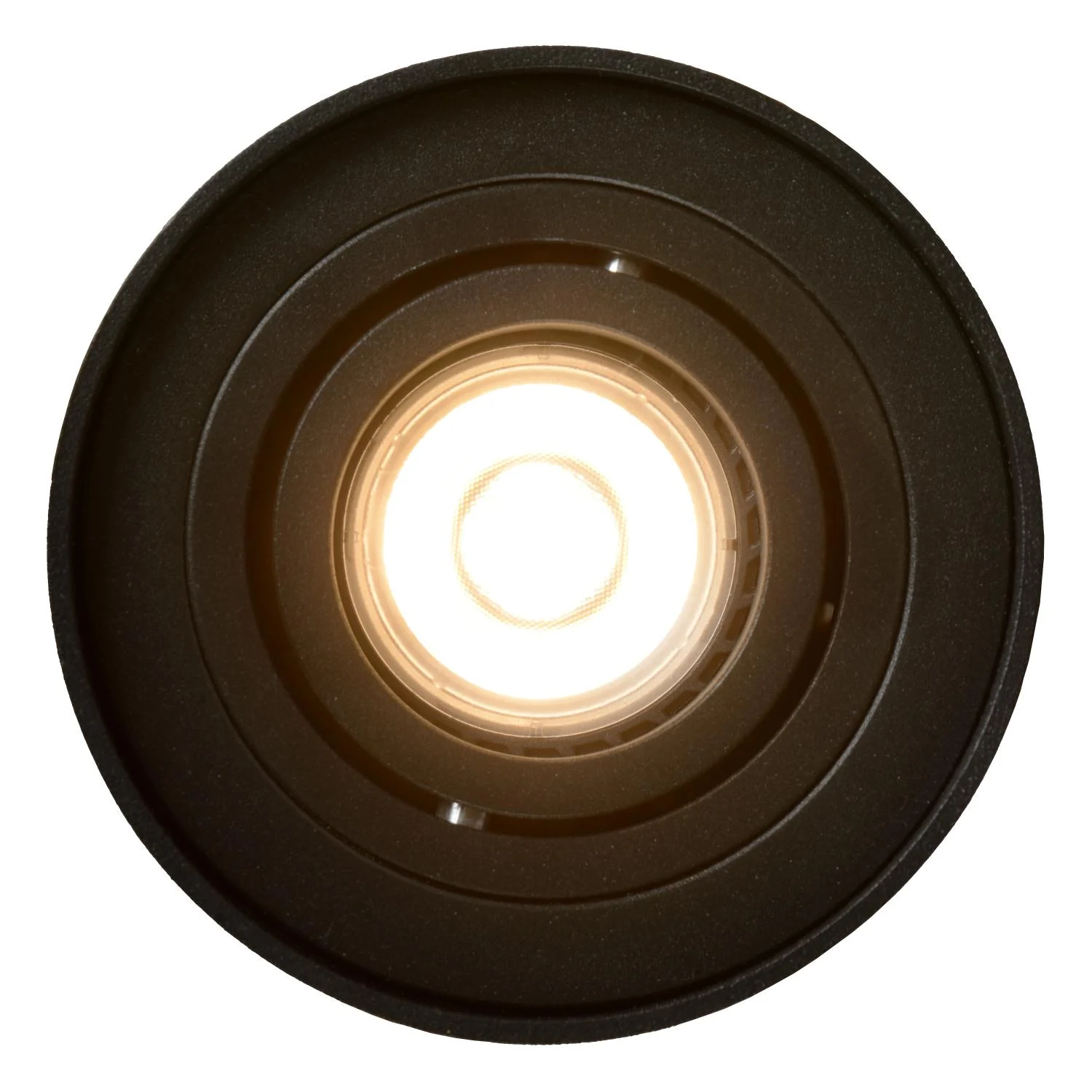 Lucide TUBE - stropnu00e9 reflektory - u00d8 9,6 cm - 1xGU10 - u010dierna