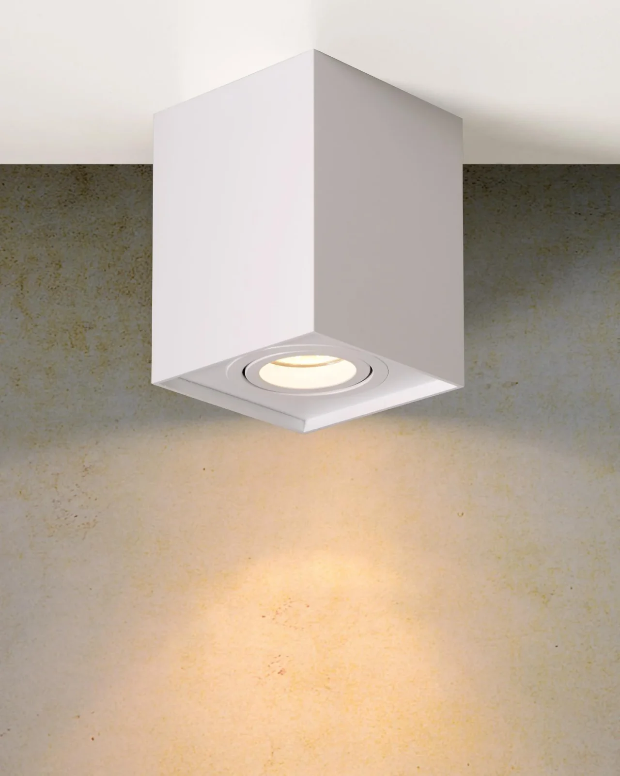 Lucide TUBE - stropnu00e9 reflektory - 1xGU10 - biela