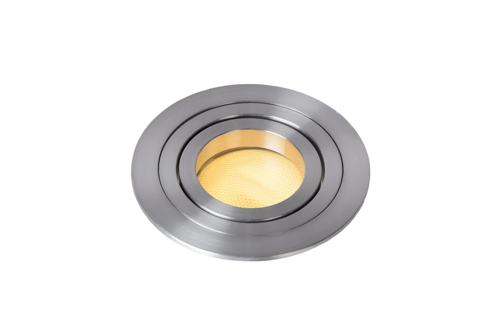 Lucide TUBE - Zapustenu00e9 reflektor - u00d8 9,2 cm - 1xGU10 - satu00e9novu00fd chru00f3m
