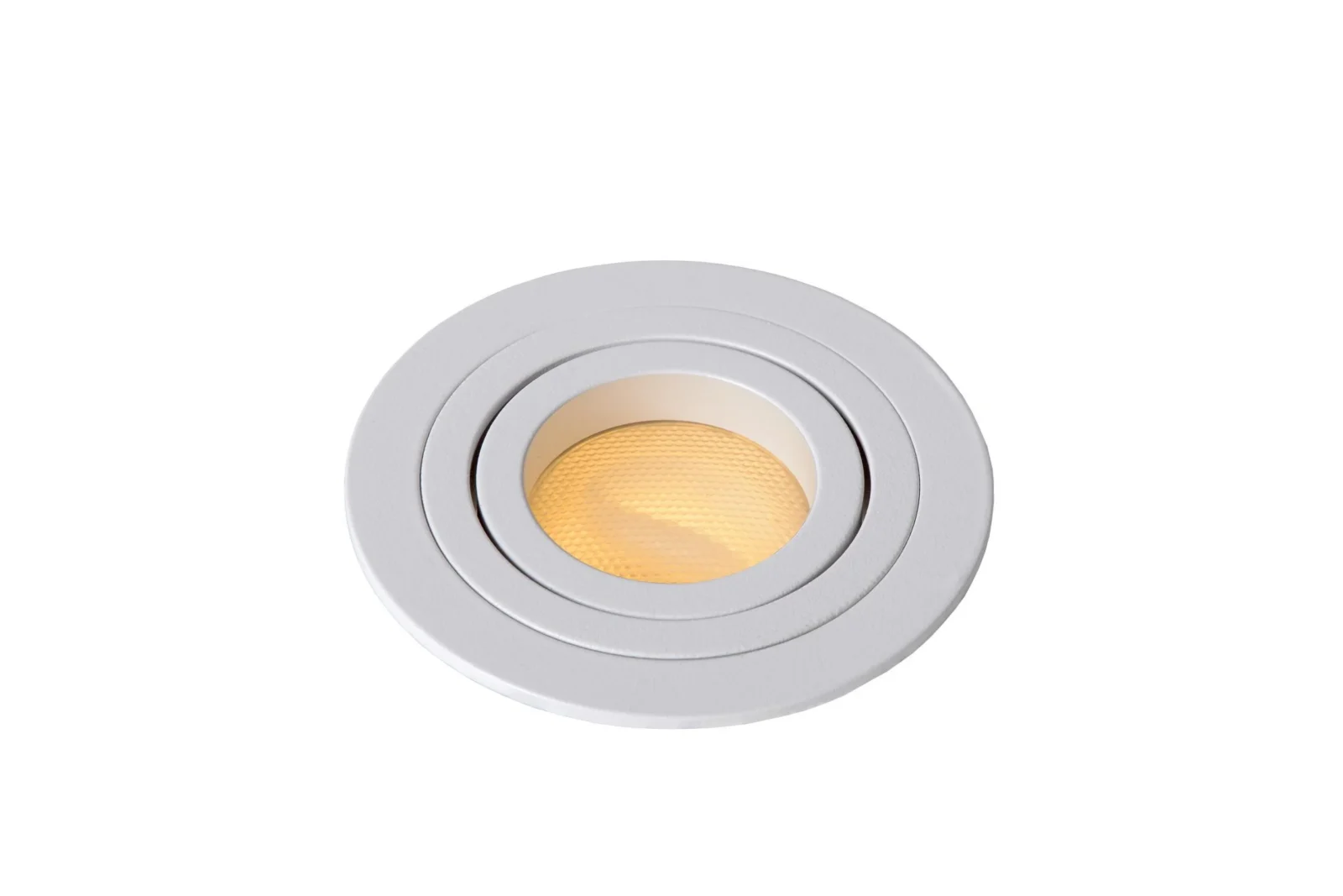 Lucide TUBE - Zapustenu00e9 reflektor - u00d8 9,2 cm - 1xGU10 - biela