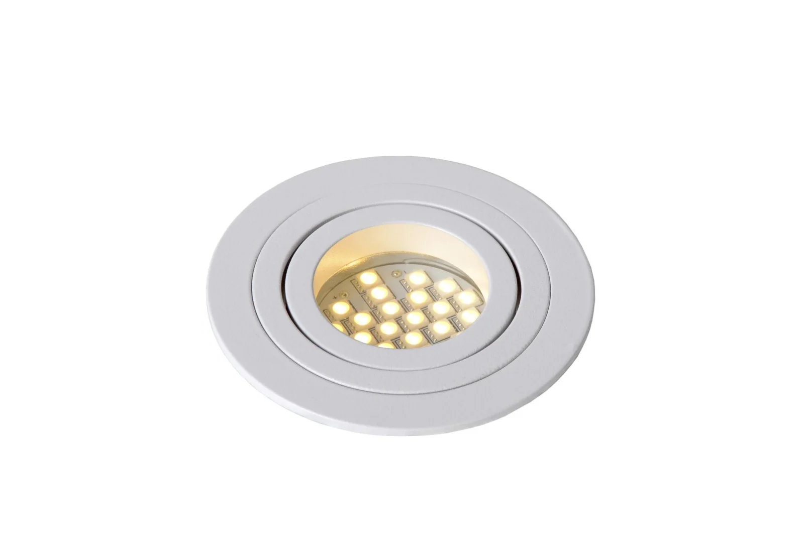 Lucide TUBE - Zapustenu00e9 reflektor - u00d8 9,2 cm - 1xGU10 - biela