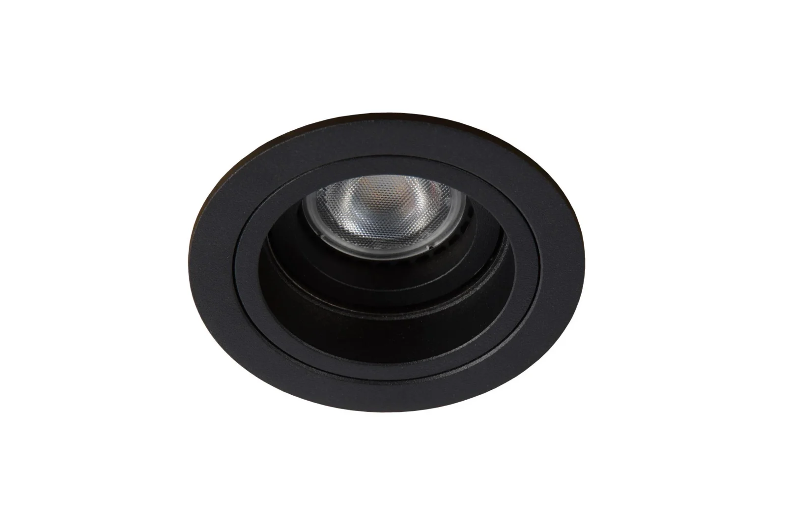 Lucide EMBED - Zapustenu00e9 reflektor - u00d8 9,1 cm - 1xGU10 - u010cierna