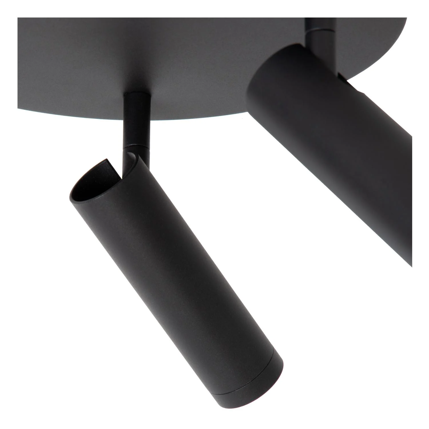 Lucide GRADO - Stropnu00e9 reflektory - u00d8 25 cm - 3xGU10 (MR11) - u010dierna