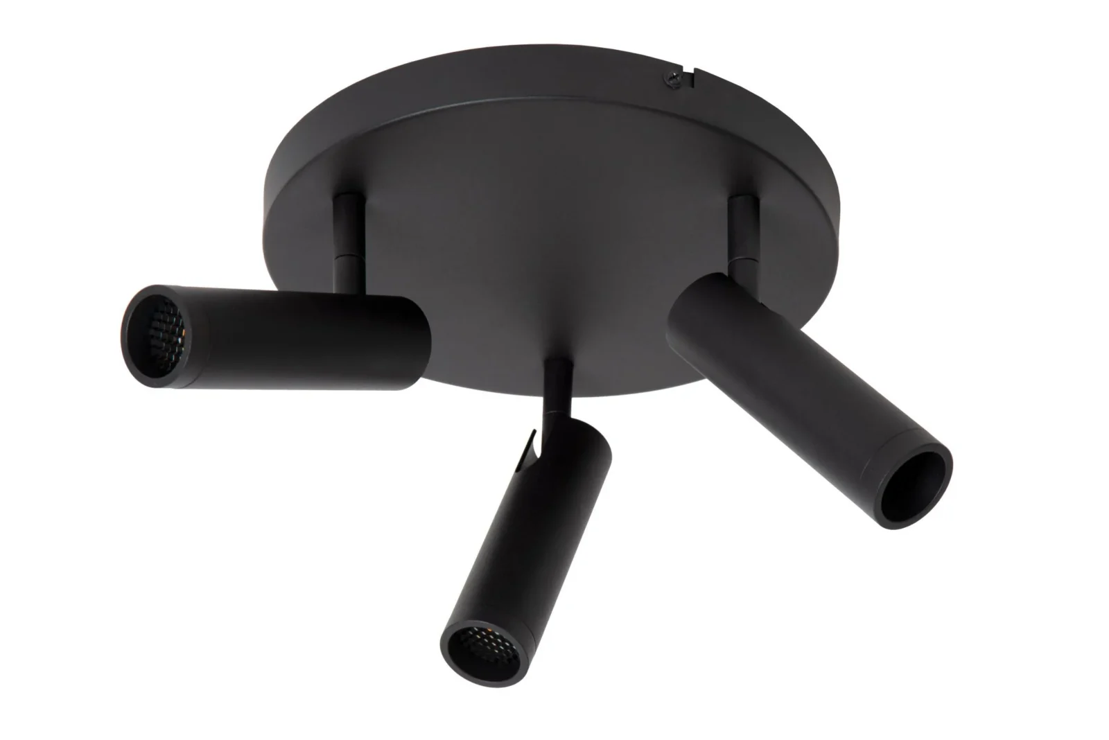 Lucide GRADO - Stropnu00e9 reflektory - u00d8 25 cm - 3xGU10 (MR11) - u010dierna