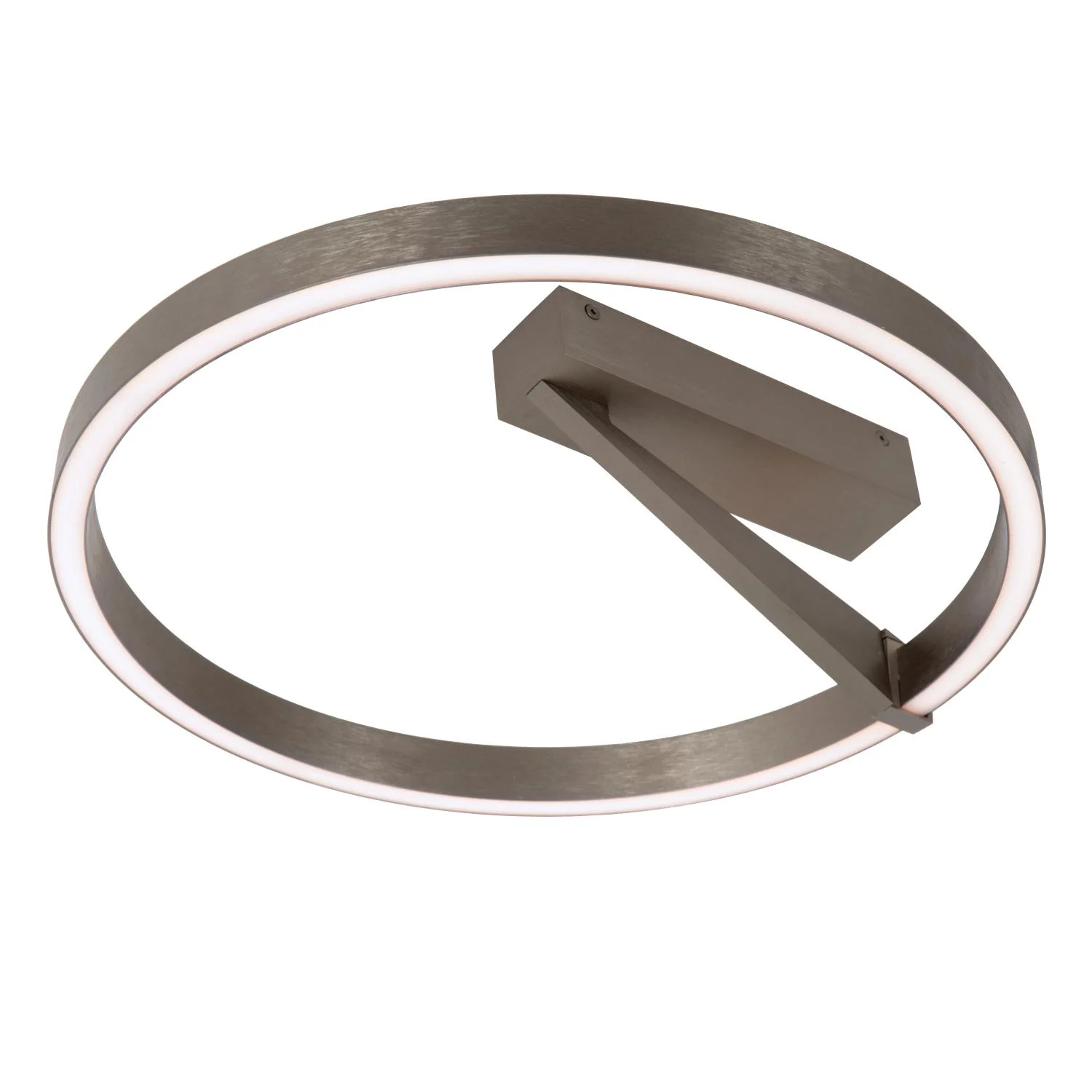 APLAUZ Lucide - Zapustenu00e9 stropnu00e9 svetlo - u00d8 40 cm - LED tlmenu00e9. - CCT - 1x26W 2200K/4000K - Sivu00e9 u017eelezo | Pru00e9miovu00e9