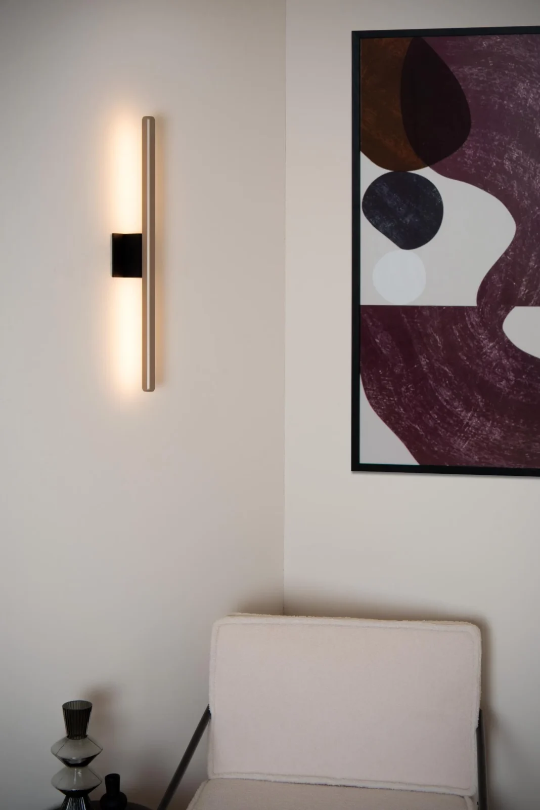 Lucide BRAGA - Nu00e1stennu00e9 svetlo vnu00fatornu00e9/vonkaju0161ie - LED - 1x10W 2700K - IP54 - Ku00e1va | Pru00e9miovu00e9